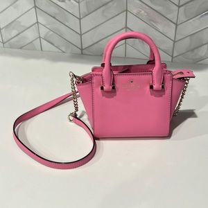 Pink Kate Spade mini purse